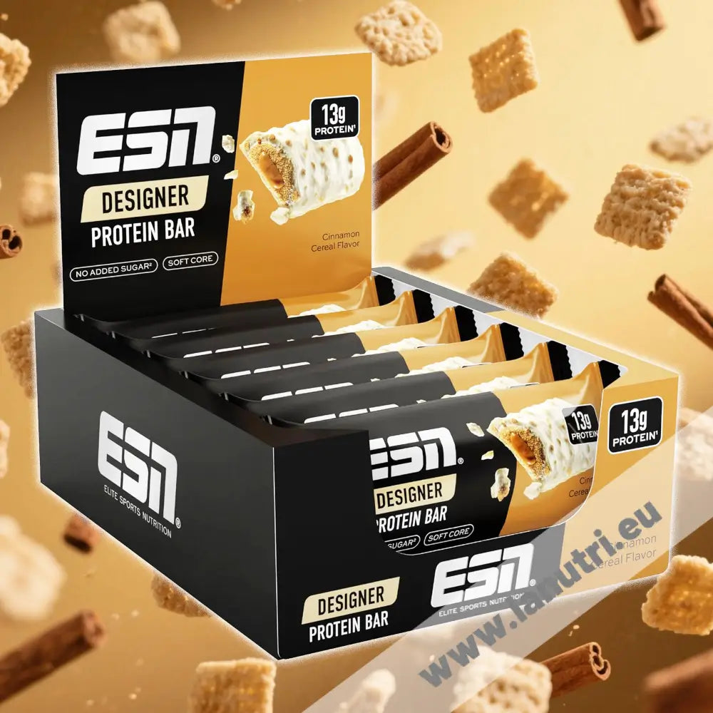 Designer Protein Bar 12 x 45 g / Cinnamon Cereal Protein bars