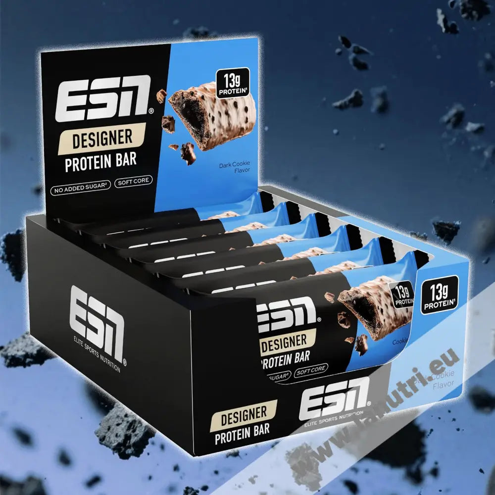 Designer Protein Bar 12 x 45 g / Dark Cookie Protein bars