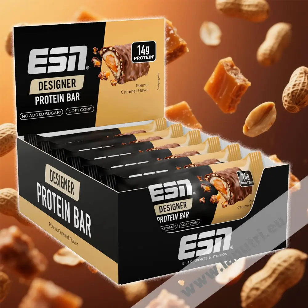 Designer Protein Bar 12 x 45 g / Peanut Caramel Protein bars
