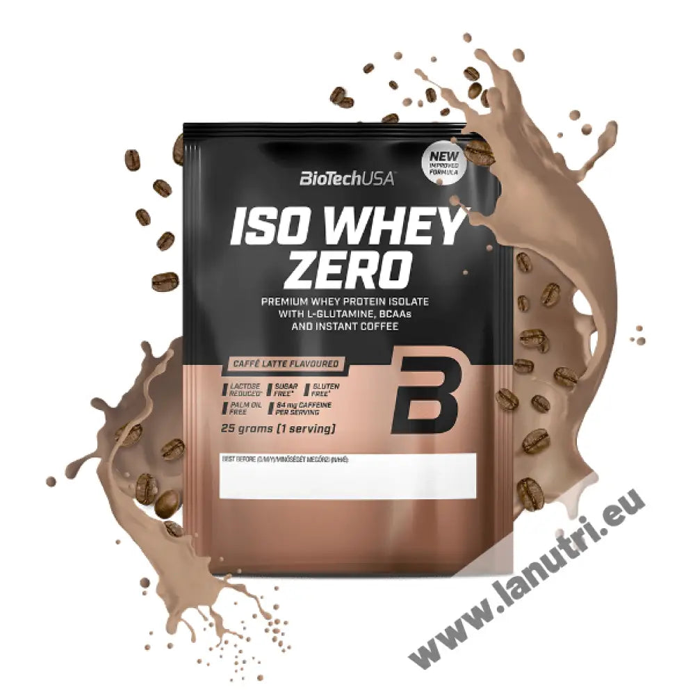 BiotechUsa Iso Whey Zero - Caffé Latté - 500g