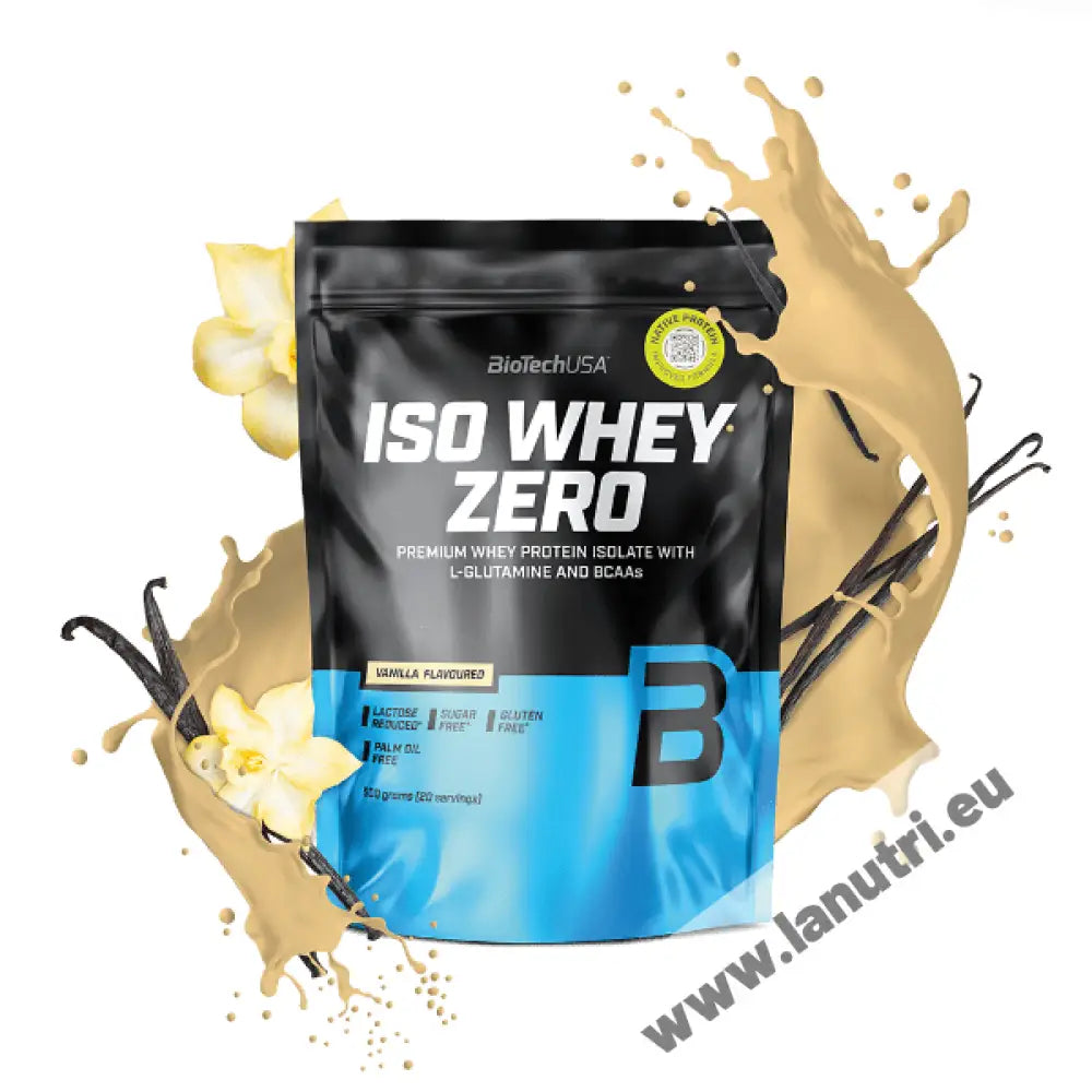 BiotechUsa Iso Whey Zero - Vanilla - 500g