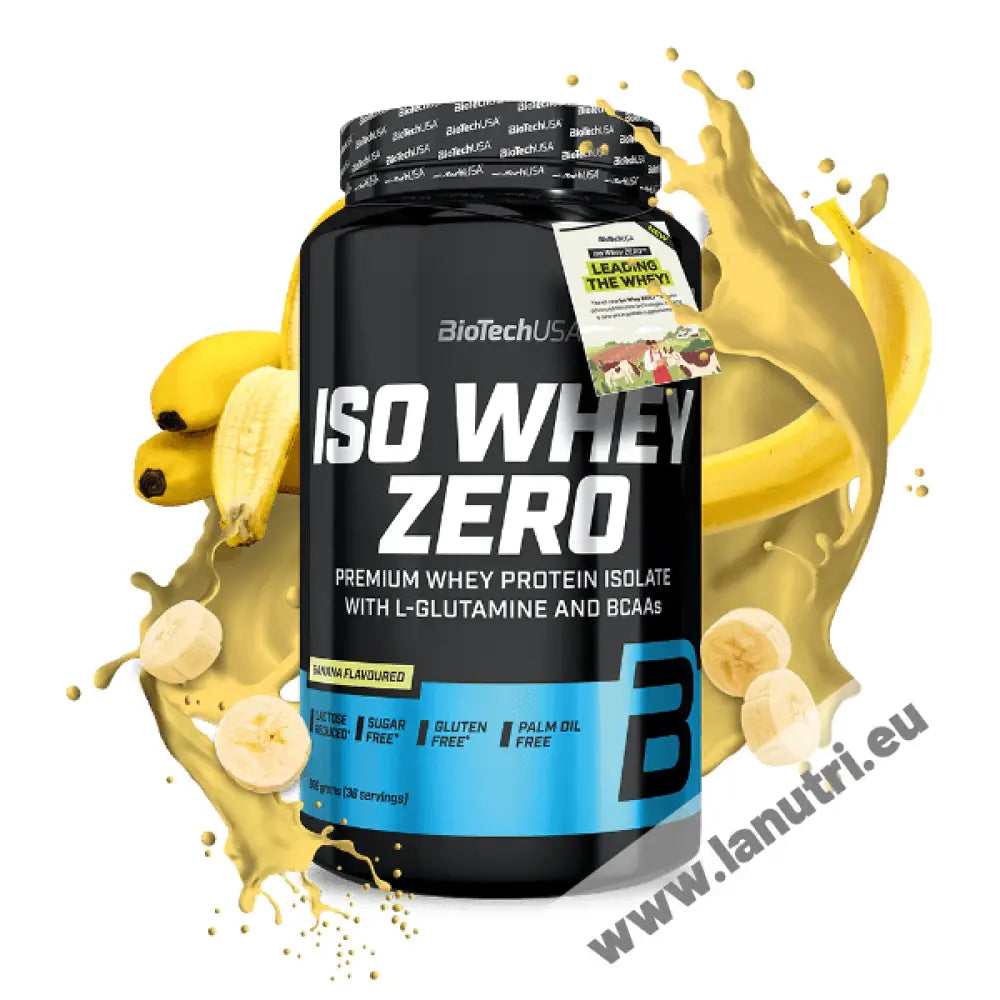 BiotechUsa Iso Whey Zero - Banana- 908g