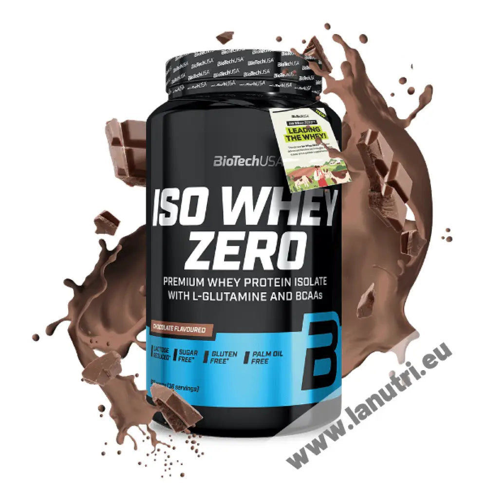 BiotechUsa Iso Whey Zero - Chocolate - 908g