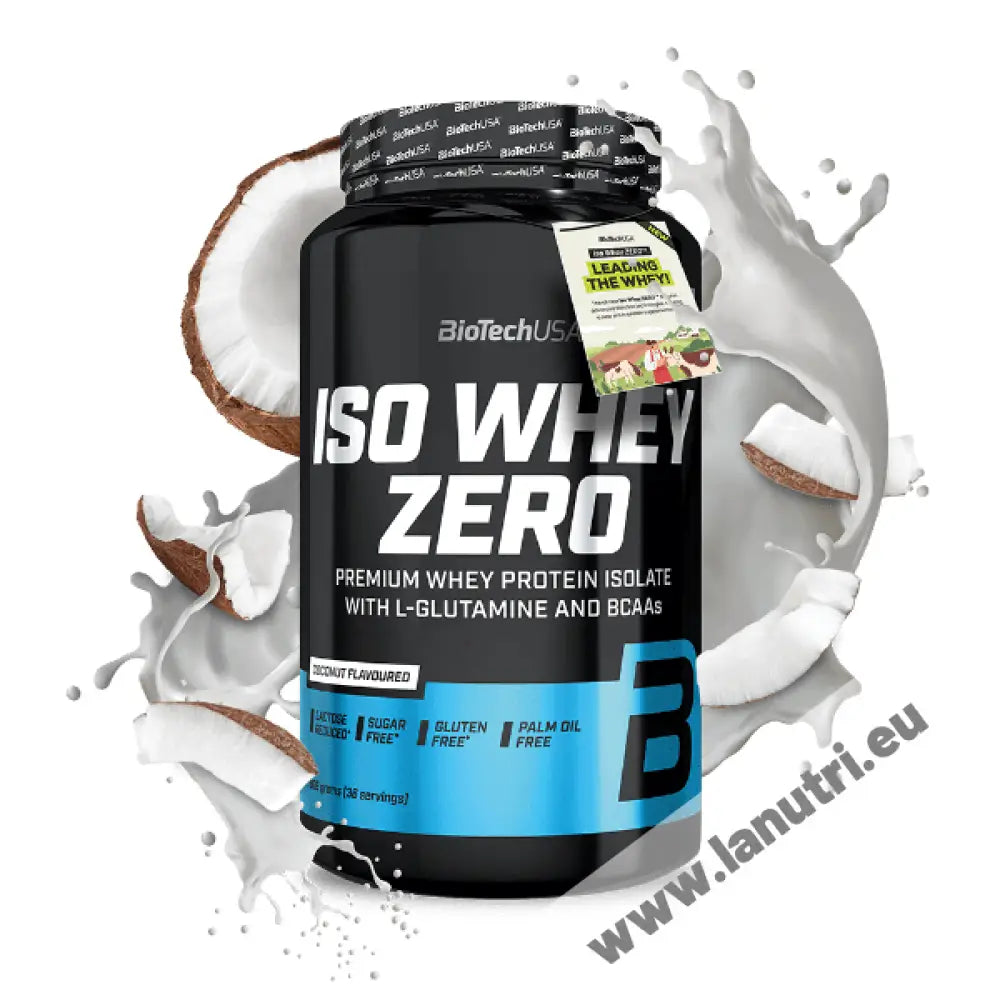BiotechUsa Iso Whey Zero - Coconut- 908g