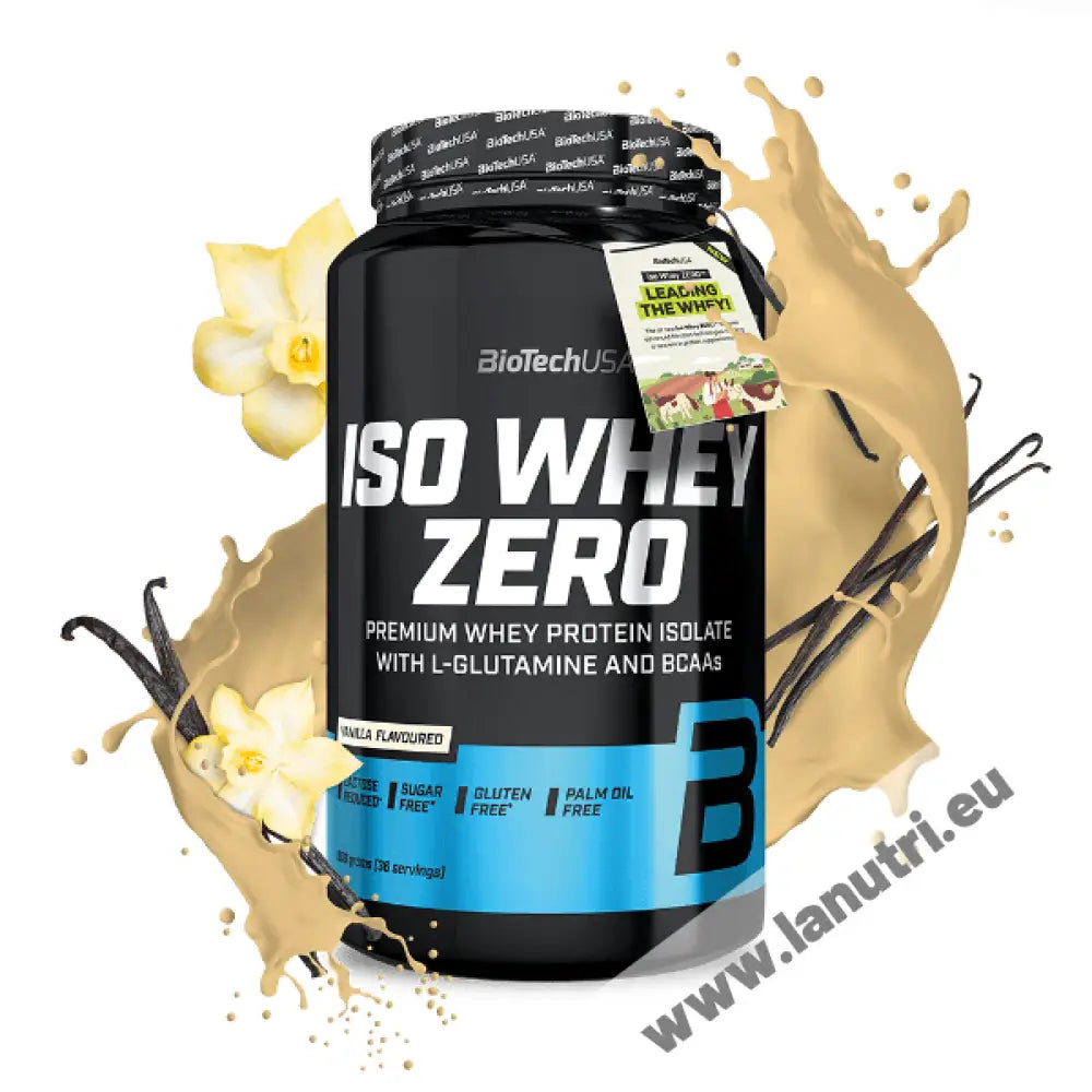 BiotechUsa Iso Whey Zero - Vanilla- 908g