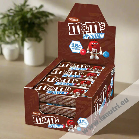 M&M's Hi Protein Bar - Chocolate - 12x51 g
