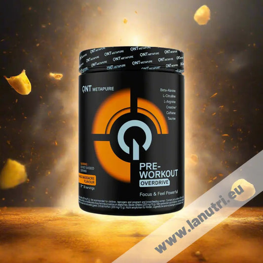 QNT Overdrive Pre-Workout - Mango Massacre - 390g