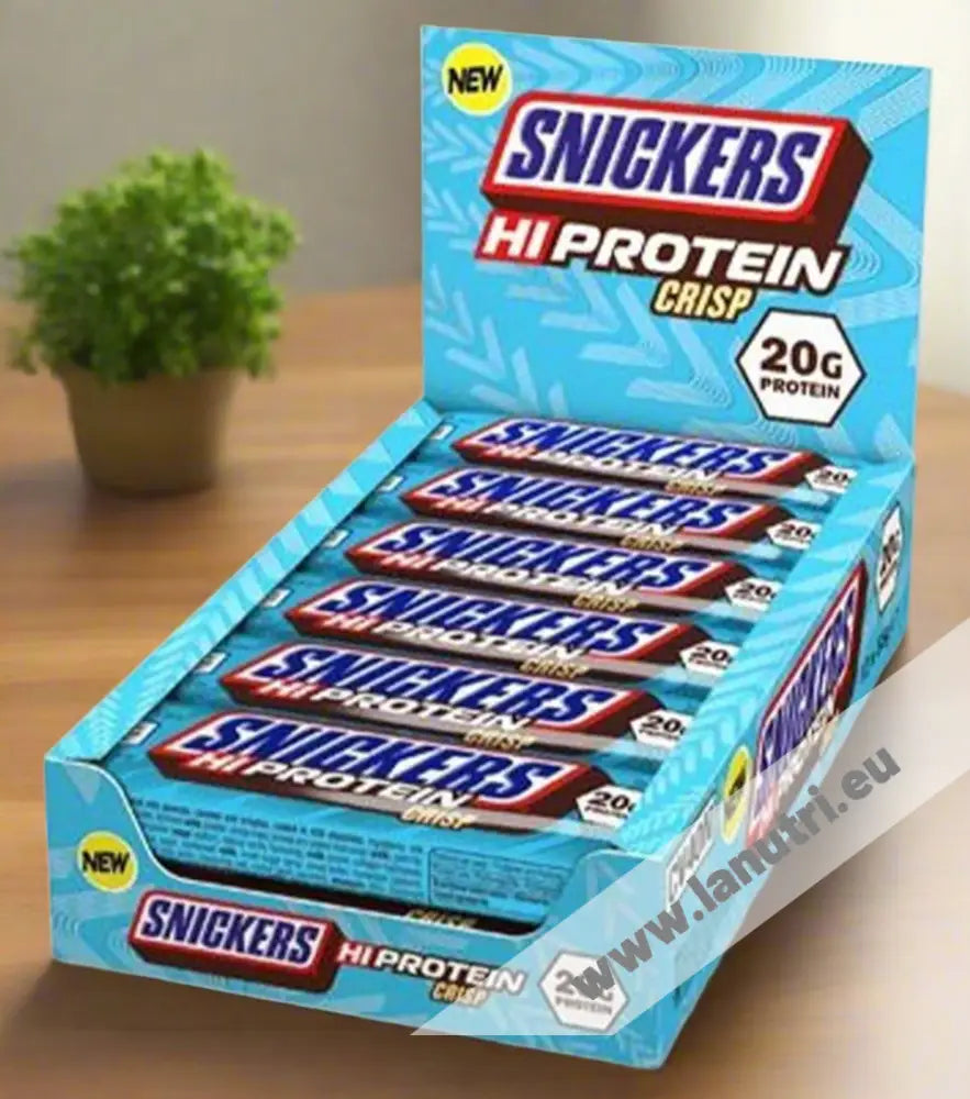 Mars Snickers Hi Protein Bar - Crisp Bar - 12x55g