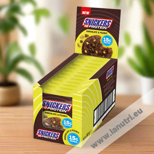 MARS Snickers Hi Protein Cookie - Original - 12x60g - Lanutri
