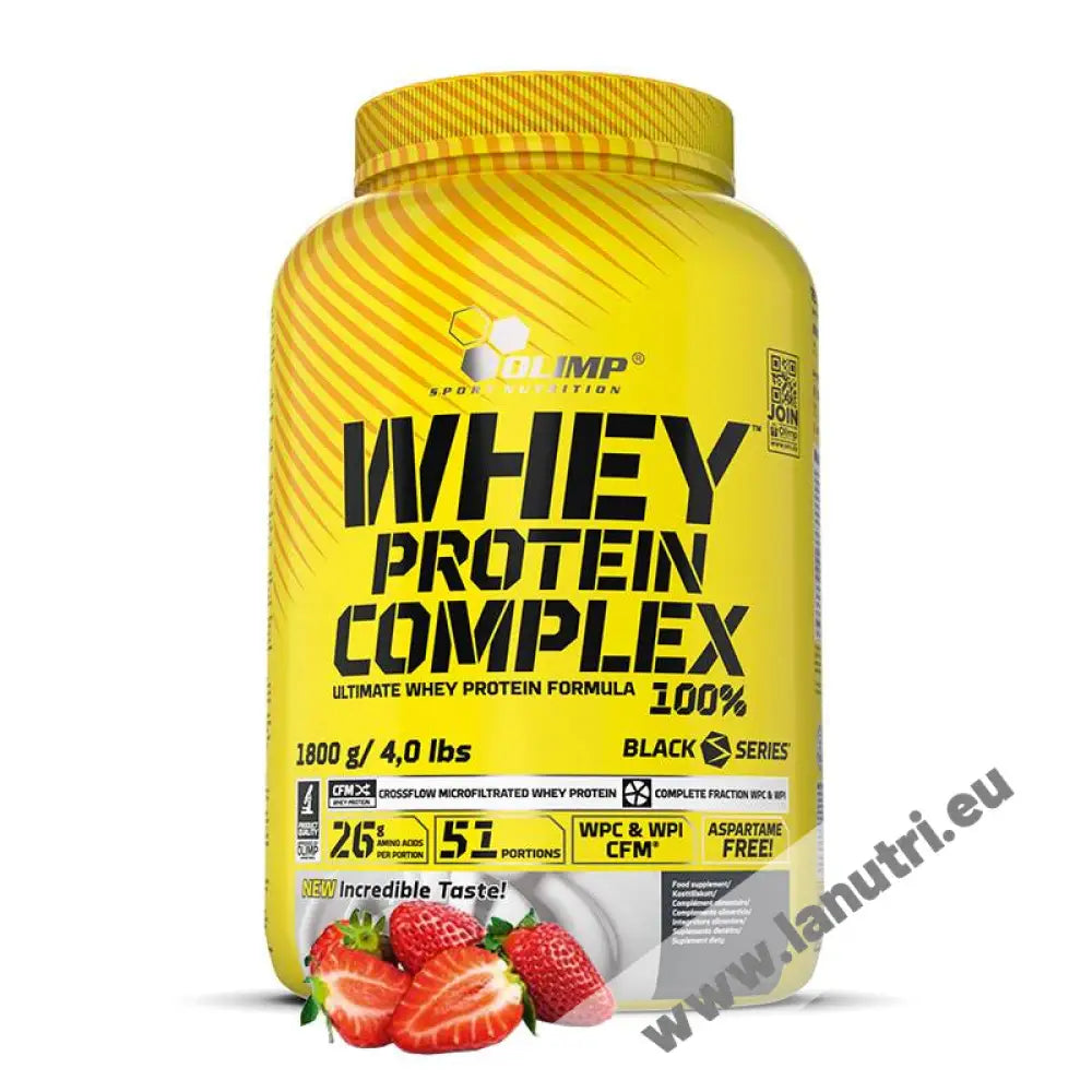 Olimp Whey Protein Complex 100% - Strawberry - 1800g